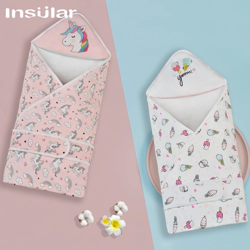 Insular Newborn Baby Boys Girls Blanket Wrapped Cotton Baby Swaddle Sleeping Bag For Newborns Baby Bedding Blanket 93*93cm
Insular Newborn Baby Boys Girls Blanket Wrapped Cotton Baby Swaddle Sleeping Bag For Newborns Baby Bedding Blanket 93*93cm