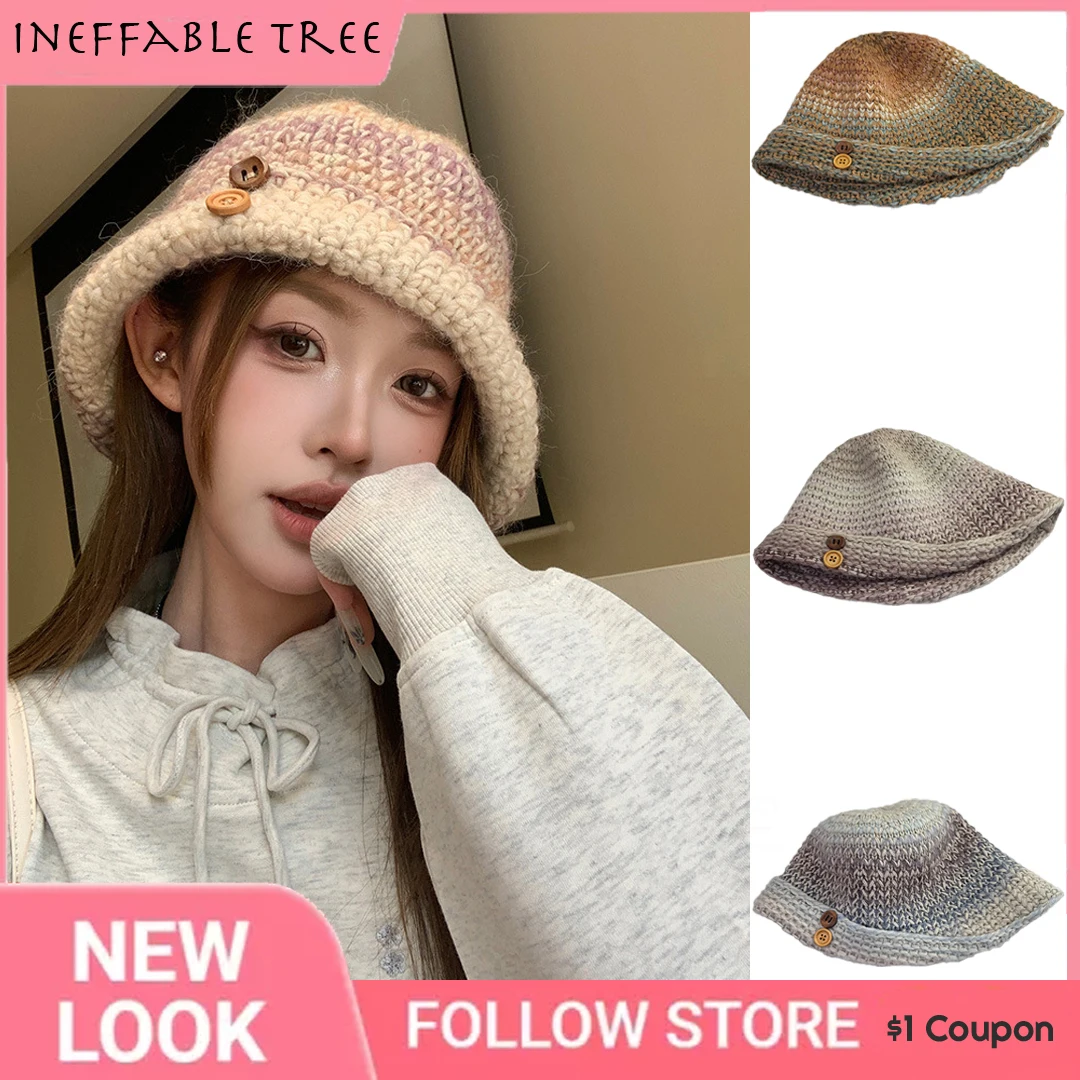 Вязаные рыбацкие шапки на пуговицах для женщин, осень/зима, корейский стиль, универсальный дизайн, плотники, теплая панама большого размера, Casquettes
Вязаные рыбацкие шапки на пуговицах для женщин, осень/зима, корейский стиль, универсальный дизайн, плотники, теплая панама большого размера, Casquettes