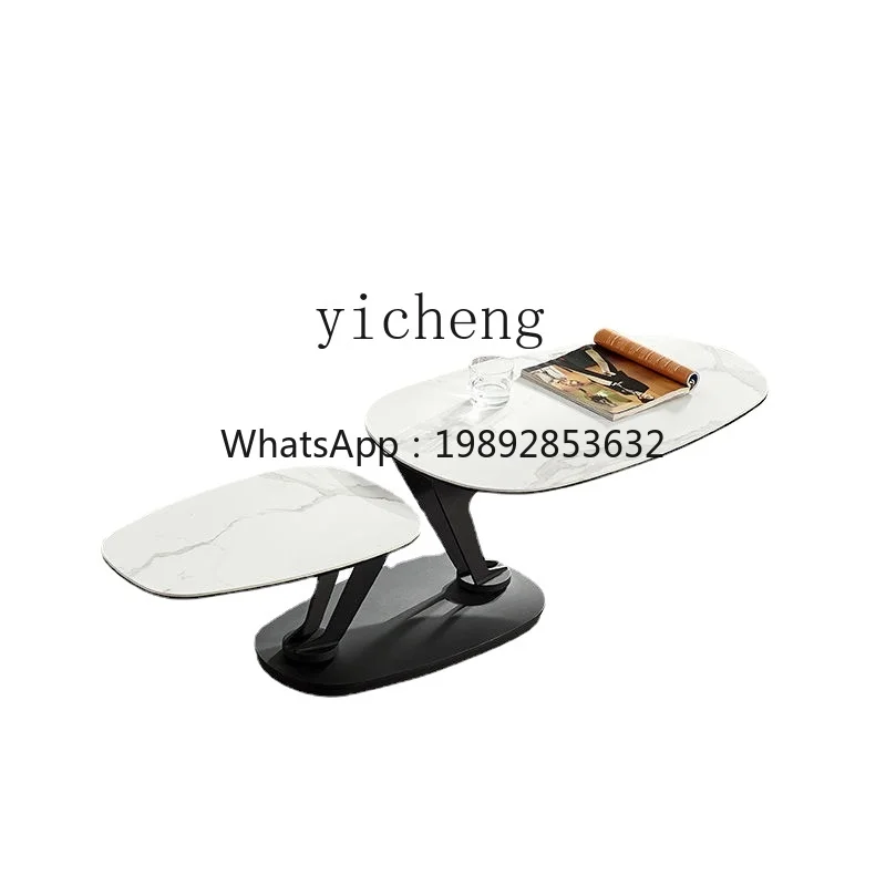 ZZ YY Minimalist Rotating Tea Table Modern Light Luxury Special-Shaped Rotating Tea Table
ZZ YY Minimalist Rotating Tea Table Modern Light Luxury Special-Shaped Rotating Tea Table