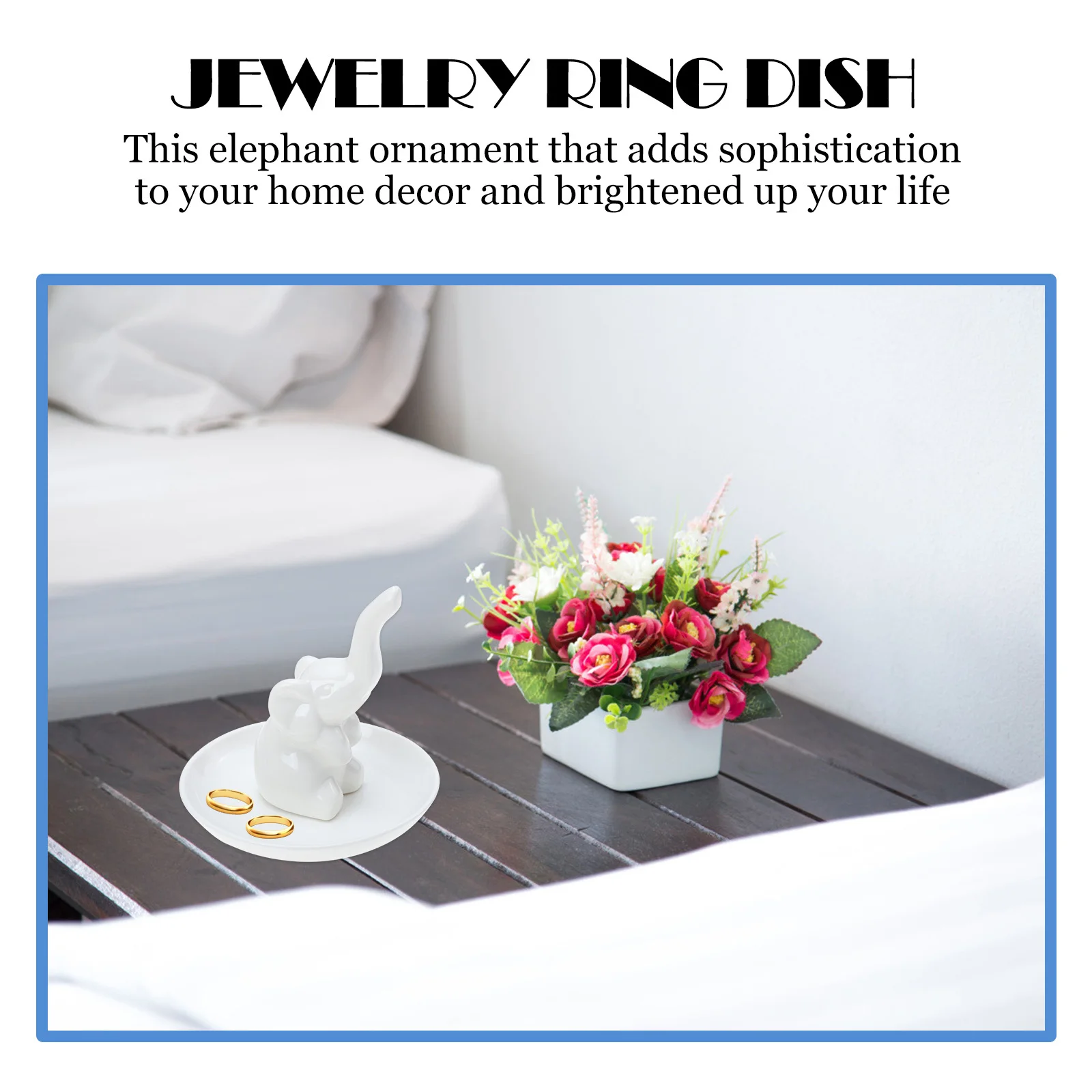 Ceramic Elephant Jewelry Dish for Women Cactus Shape Ring Holder Tray Organzier for Earrings Necklaces Bracelets Jewelry Storage
Ceramic Elephant Jewelry Dish for Women Cactus Shape Ring Holder Tray Organzier for Earrings Necklaces Bracelets Jewelry Storage