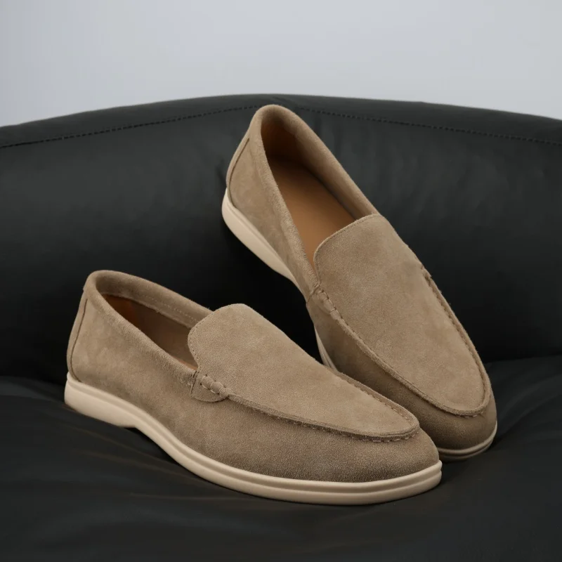 Men's Casual Loafer Shoes Fashion Flat Heel Large Size All Match Single Shoes Outdoor Runway Sport Shoes Luxury Daily Sneakers
Men's Casual Loafer Shoes Fashion Flat Heel Large Size All Match Single Shoes Outdoor Runway Sport Shoes Luxury Daily Sneakers