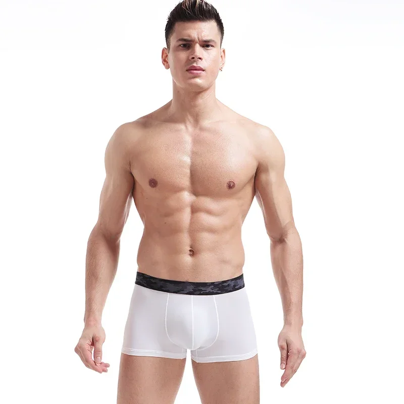 3pcs Men's Underwear, Men's Boxer Briefs, Trendy Brand Ice Silk Ultra-Thin Breathable Stylish, Sexy Trendyy Youth Boxer Shorts
3pcs Men's Underwear, Men's Boxer Briefs, Trendy Brand Ice Silk Ultra-Thin Breathable Stylish, Sexy Trendyy Youth Boxer Shorts