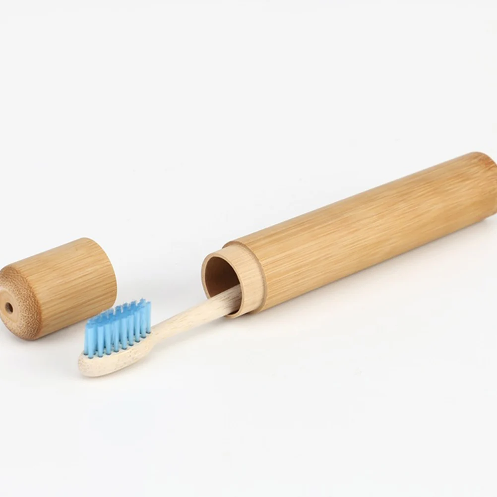 2pcs Bamboo Toothbrush Holder Durable Travel Case Compact Storage Container Easy Carry Lightweight Practical Hotel Use
2pcs Bamboo Toothbrush Holder Durable Travel Case Compact Storage Container Easy Carry Lightweight Practical Hotel Use