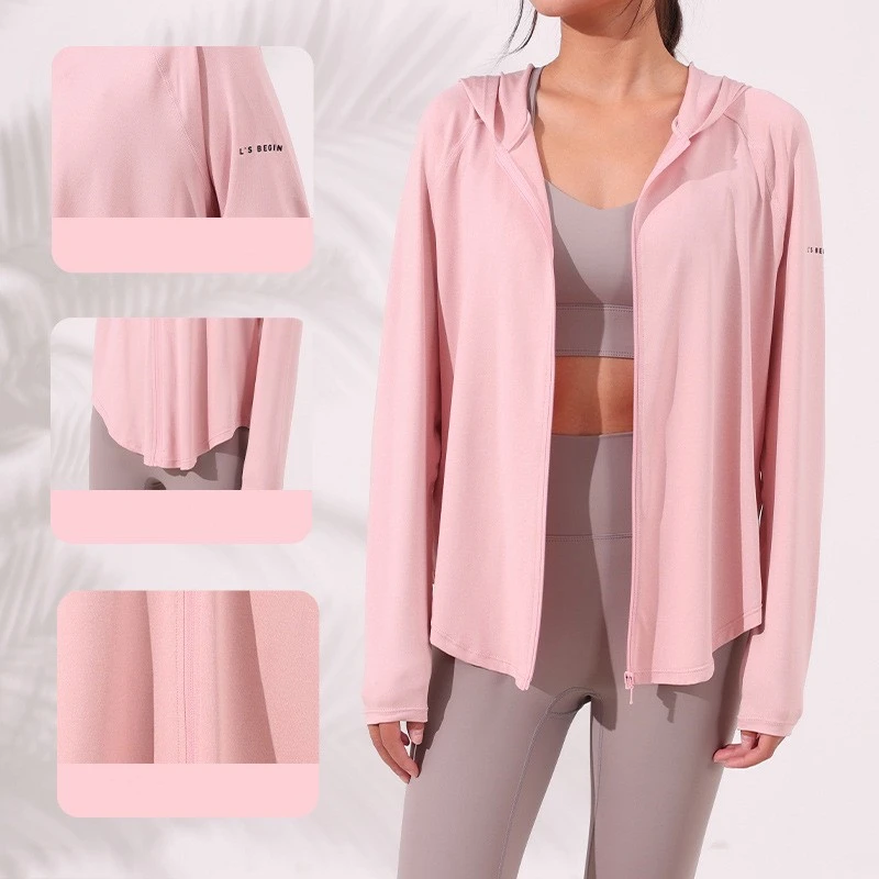 Lightweight Breathable Women Sports Long Sleeve Jacket Quick Dry Running Fitness Jacket
Lightweight Breathable Women Sports Long Sleeve Jacket Quick Dry Running Fitness Jacket