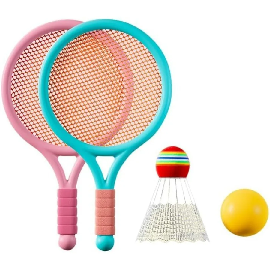 Racket Tennis for Outdoor Sports Badminton Racket Kindergarten Toy Set for 3-12years Old Badminton Sets for Backyards Baby Tenn
Racket Tennis for Outdoor Sports Badminton Racket Kindergarten Toy Set for 3-12years Old Badminton Sets for Backyards Baby Tenn