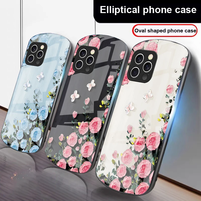 Rose Butterfly Rose Purple For IPhone 16 Pro Max 16e 15 Pro 14 13 12 Mini 11 XS Max XR 7 8 Plu SE 22 Elliptical Glass Phone Case
Rose Butterfly Rose Purple For IPhone 16 Pro Max 16e 15 Pro 14 13 12 Mini 11 XS Max XR 7 8 Plu SE 22 Elliptical Glass Phone Case