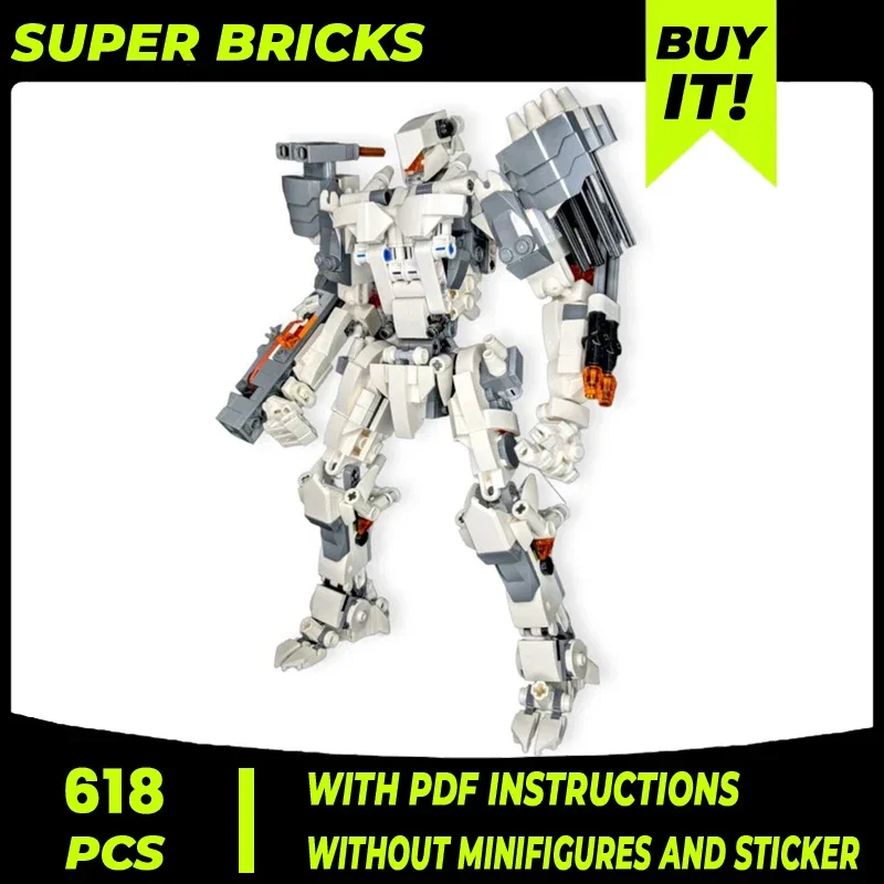 Строительные блоки Moc механическая модель Mecha Ranger технические блоки сборка своими руками строительные игрушки для детей праздничные подарки
Строительные блоки Moc механическая модель Mecha Ranger технические блоки сборка своими руками строительные игрушки для детей праздничные подарки