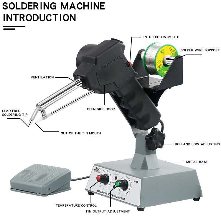 Made in China Convenient Welding Metal or Plastic Kick Foot Soldering Machine 
Made in China Convenient Welding Metal or Plastic Kick Foot Soldering Machine
