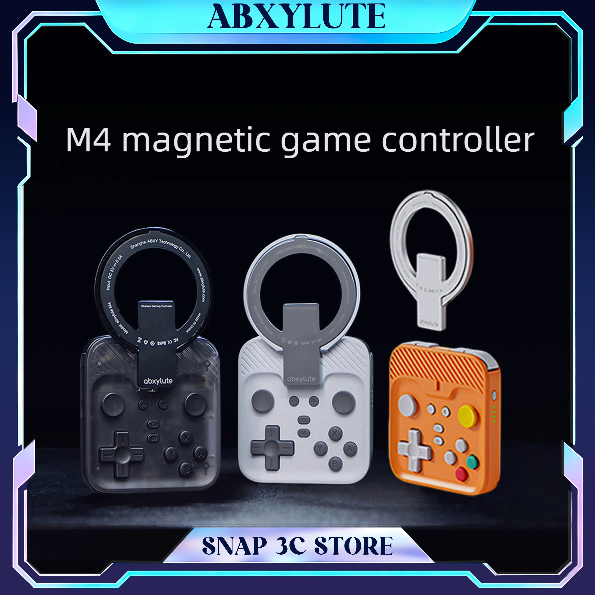 Магнитный мини-геймпад Abxylute M4 с креплением на телефон, съемная магнитная подставка для IOS/Android/Switch/ПК, подарок
Магнитный мини-геймпад Abxylute M4 с креплением на телефон, съемная магнитная подставка для IOS/Android/Switch/ПК, подарок