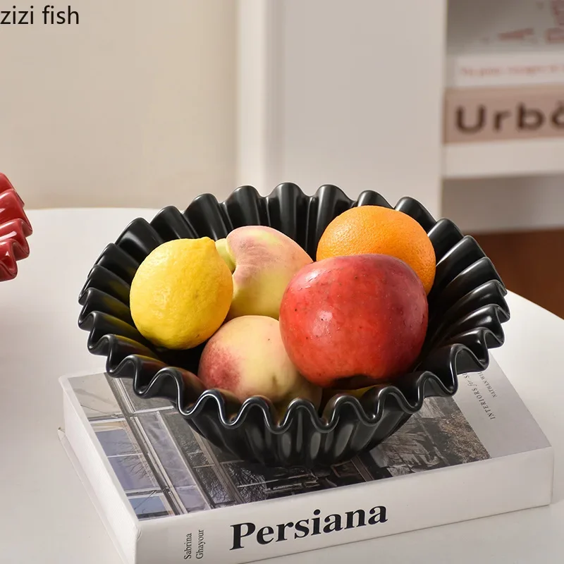 Wave Edge Ceramic Fruit Plate Dried Fruit Plate Snack Plate Fruit Salad Plates Yogurt Bowl Creative Restaurant Tableware
Wave Edge Ceramic Fruit Plate Dried Fruit Plate Snack Plate Fruit Salad Plates Yogurt Bowl Creative Restaurant Tableware
