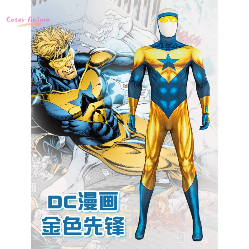 Comics Booster Gold Carter Cosplay Costume Uniform Halloween Carnival Party Christmas Play Role Clothes Clothing
Comics Booster Gold Carter Cosplay Costume Uniform Halloween Carnival Party Christmas Play Role Clothes Clothing
