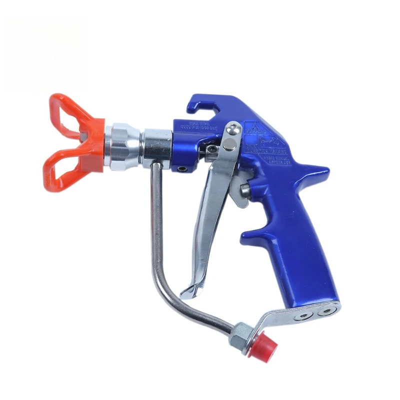 Aftermarket 4-Finger Blue HD Texture Airless Spray Gun 241705 with tip Guard
Aftermarket 4-Finger Blue HD Texture Airless Spray Gun 241705 with tip Guard