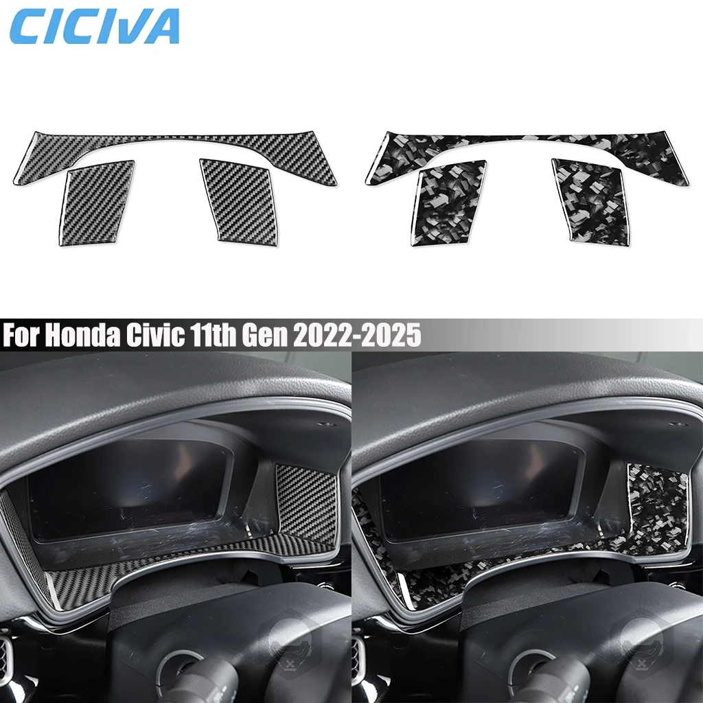 Carbon Fiber Car Accessories Dashboard Speedometer Cover Stickers Interior Trim For Honda Civic 11th Gen 2022 2023 2024 2025
Carbon Fiber Car Accessories Dashboard Speedometer Cover Stickers Interior Trim For Honda Civic 11th Gen 2022 2023 2024 2025