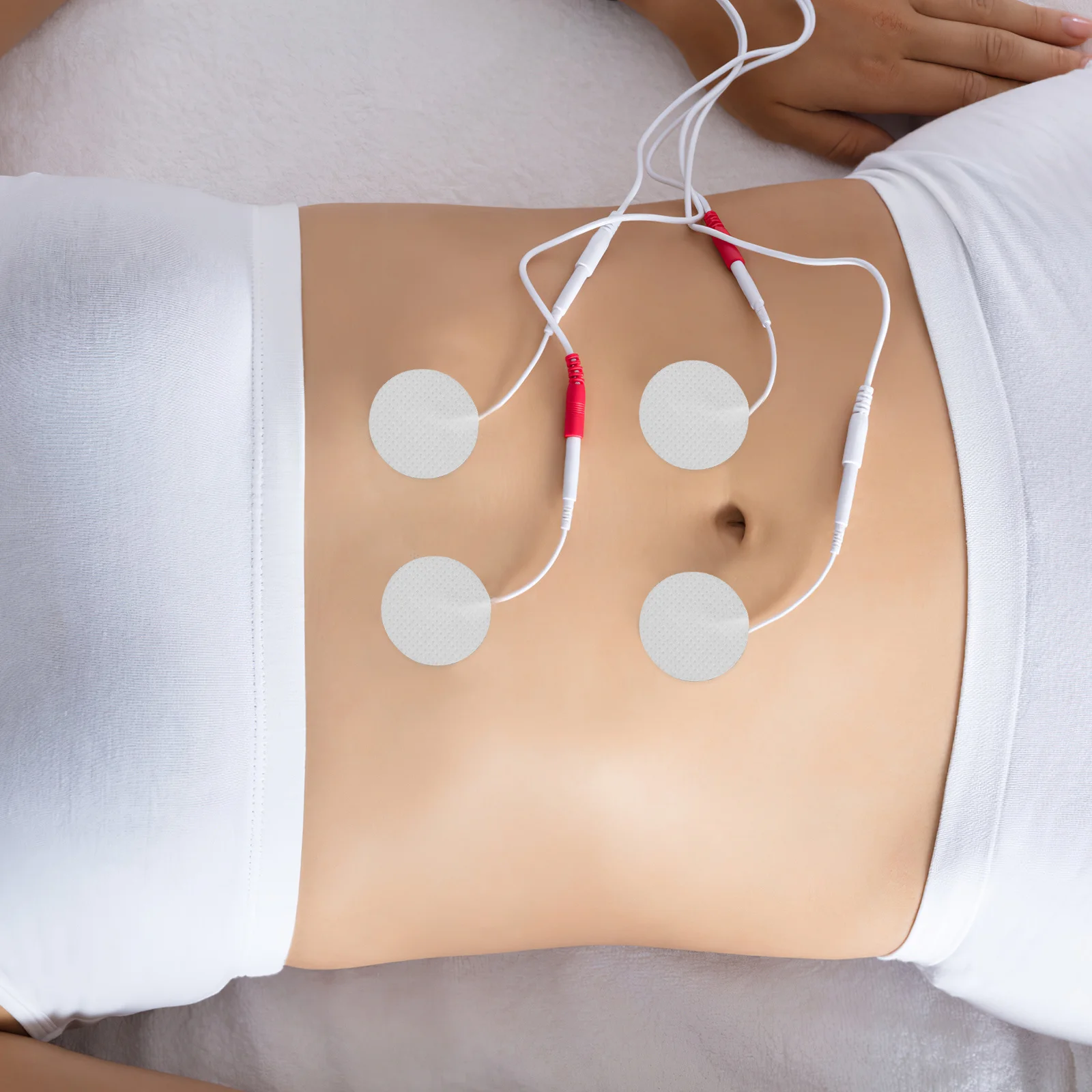 10 pcs Electrode Self-Adhesive Round Silicone Massage Pads For Body Neck Therapy Replacement Accessories Portable
10 pcs Electrode Self-Adhesive Round Silicone Massage Pads For Body Neck Therapy Replacement Accessories Portable