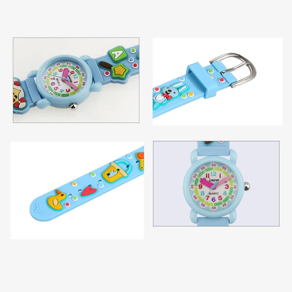 3D Children's Silicone Watches Cute Cartoon Design Waterproof Quartz Girl Boy Kids Watch Gift Primary School Students Time
3D Children's Silicone Watches Cute Cartoon Design Waterproof Quartz Girl Boy Kids Watch Gift Primary School Students Time