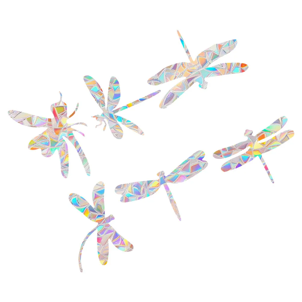 6pcs Rainbow Prism Sticker Static Cling Window Decals Pvc Bird Anti-Collision Glass Sticker For Home Bedroom Living Room Decor
6pcs Rainbow Prism Sticker Static Cling Window Decals Pvc Bird Anti-Collision Glass Sticker For Home Bedroom Living Room Decor