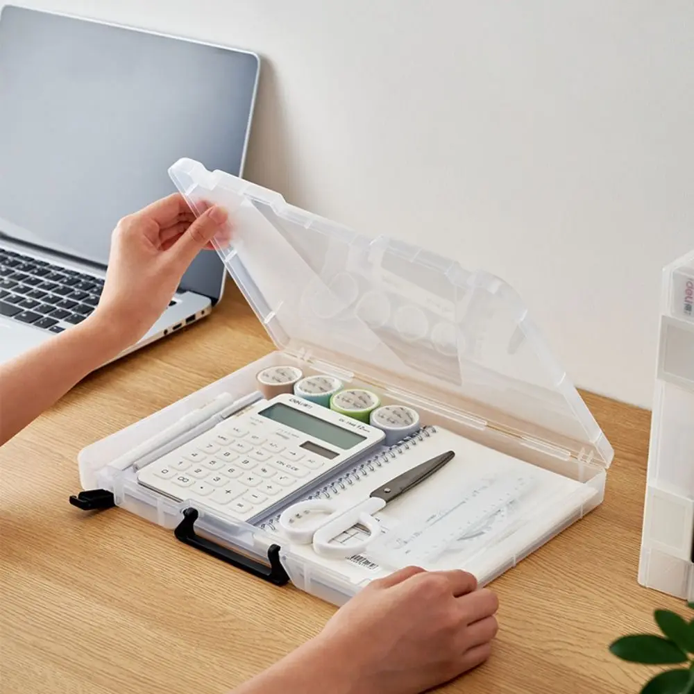 Document Case Transparent A4 File Box Durable Simple a5 Organize The Box Folder Portable a4 File Storage Box Desk Organization
Document Case Transparent A4 File Box Durable Simple a5 Organize The Box Folder Portable a4 File Storage Box Desk Organization