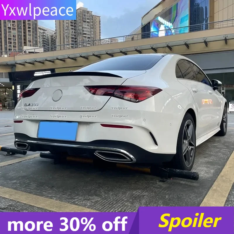 For Mercedes-Benz CLA-class W118 CLA180 200 220 250 260 2020-2022 Spoiler ABS Plastic Primer Color Rear Trunk Lip Spoiler Wing
For Mercedes-Benz CLA-class W118 CLA180 200 220 250 260 2020-2022 Spoiler ABS Plastic Primer Color Rear Trunk Lip Spoiler Wing