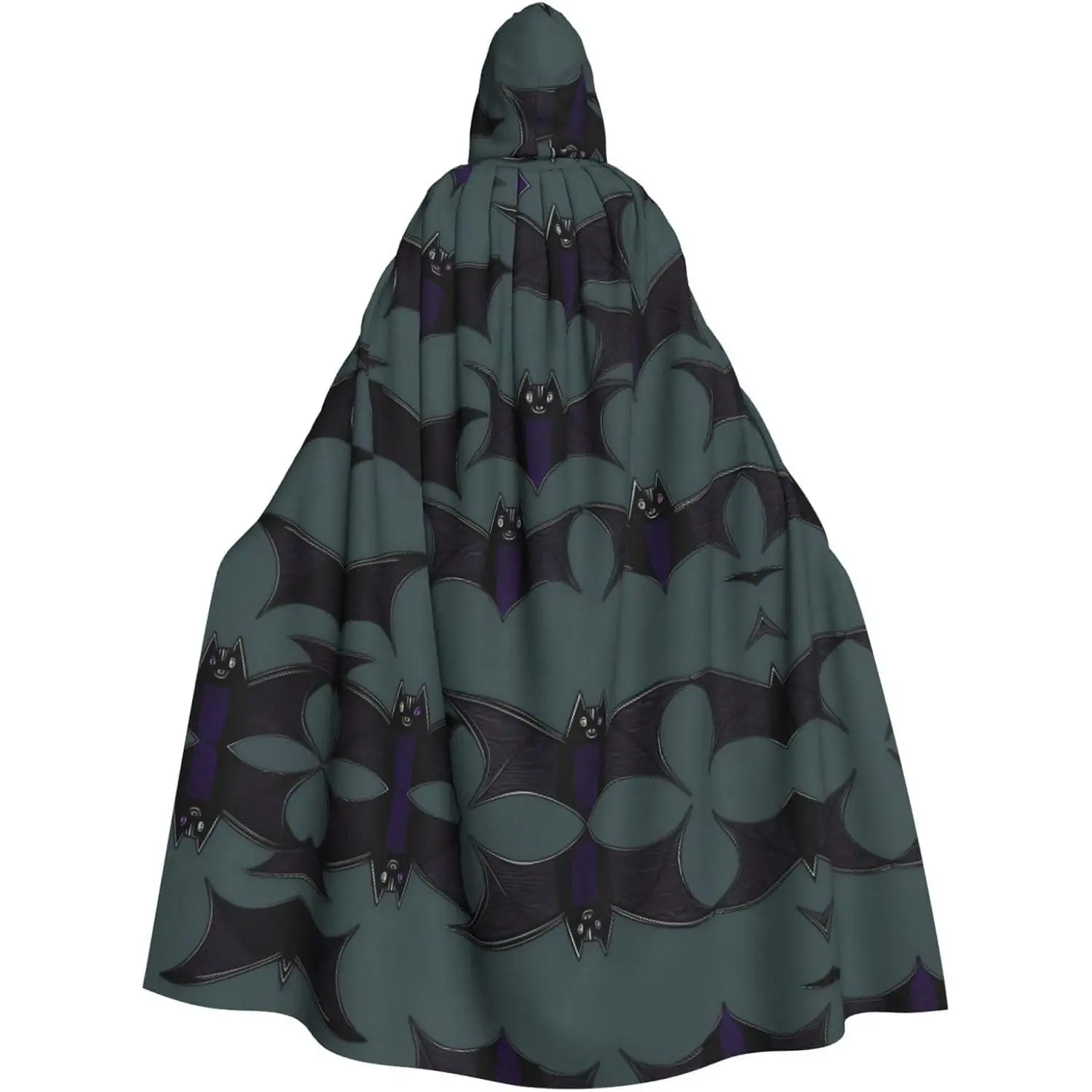 Bat pattern Print Elegance Hooded Cloak for Halloween Carnival Theme Parties Cosplays Adults Unisex
Bat pattern Print Elegance Hooded Cloak for Halloween Carnival Theme Parties Cosplays Adults Unisex