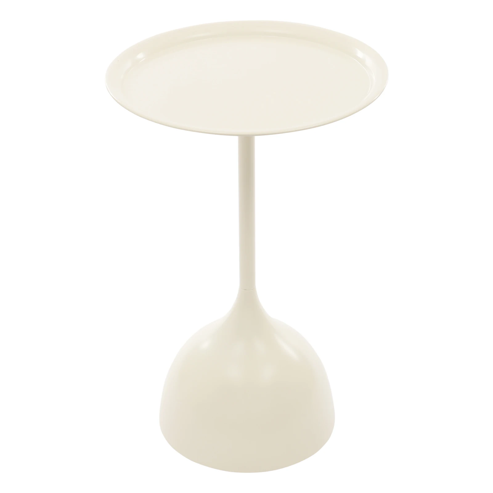 Cream White Floorstanding Inverted Goblet Side Table, Sturdy Iron Frame, 11.02lbs Load-Capacity, for Various Styles Home Office
Cream White Floorstanding Inverted Goblet Side Table, Sturdy Iron Frame, 11.02lbs Load-Capacity, for Various Styles Home Office