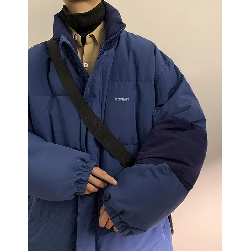 Мужская повседневная утепленная куртка из хлопка с воротником-стойкой, свободного кроя, однотонная, на молнии, молодежная, зимняя
Мужская повседневная утепленная куртка из хлопка с воротником-стойкой, свободного кроя, однотонная, на молнии, молодежная, зимняя