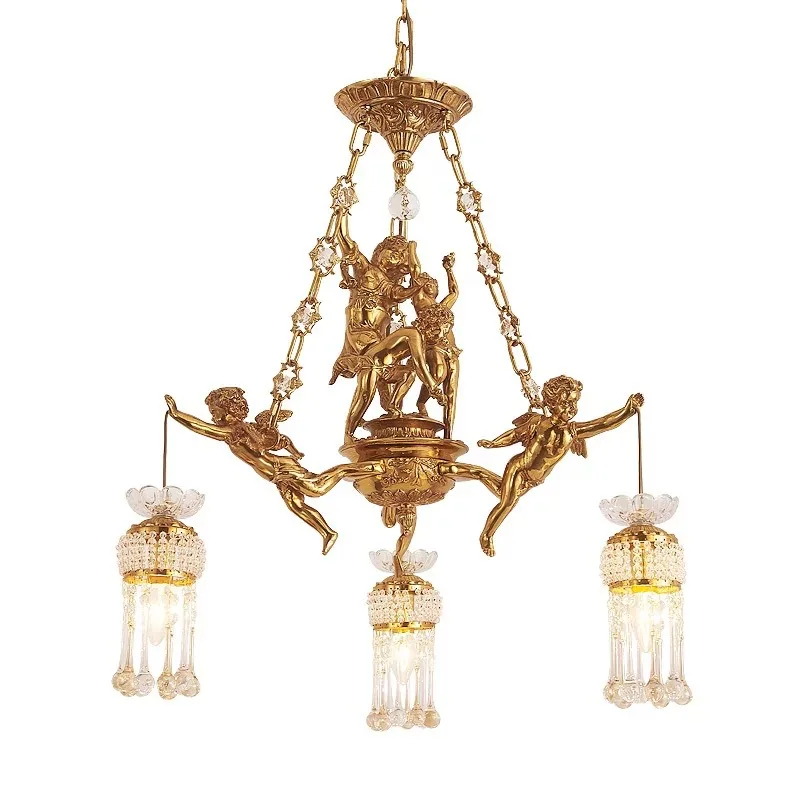 French style, all copper, living room, chandelier, European style, vintage, angel
French style, all copper, living room, chandelier, European style, vintage, angel