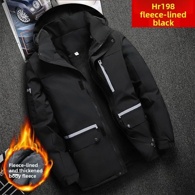 Men's Loose Fit Winter Work Jacket, Thermal Fleece Lined Cold Proof Labor Coat, Custom Logo
Men's Loose Fit Winter Work Jacket, Thermal Fleece Lined Cold Proof Labor Coat, Custom Logo