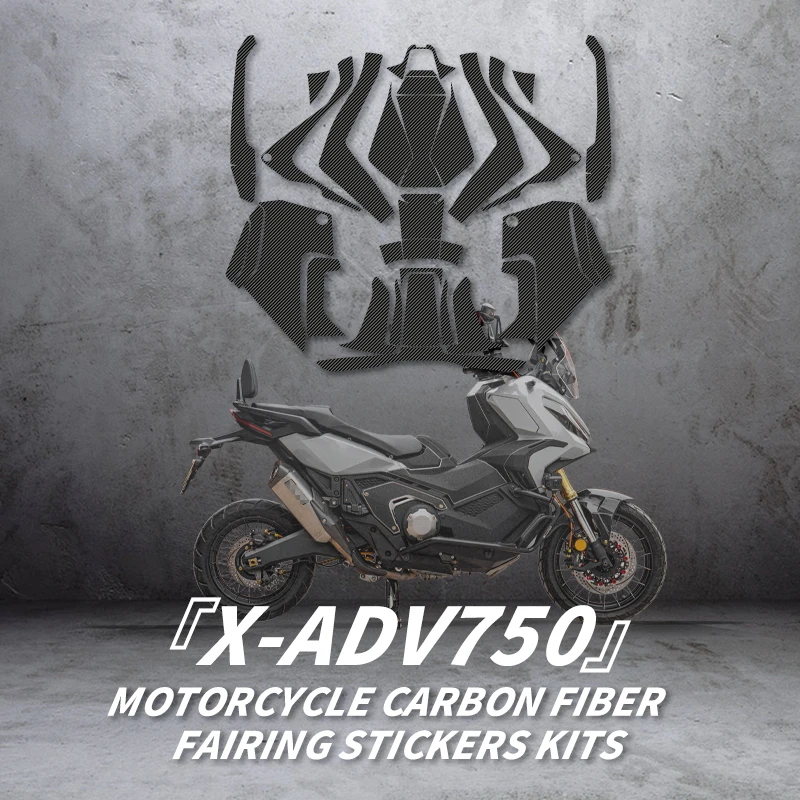 Used For HONDA X ADV750 2019 Years Carbon Fiber Decoration Stickers Kits Of Motorcycle Accessories Refit Protection Decals
Used For HONDA X ADV750 2019 Years Carbon Fiber Decoration Stickers Kits Of Motorcycle Accessories Refit Protection Decals
