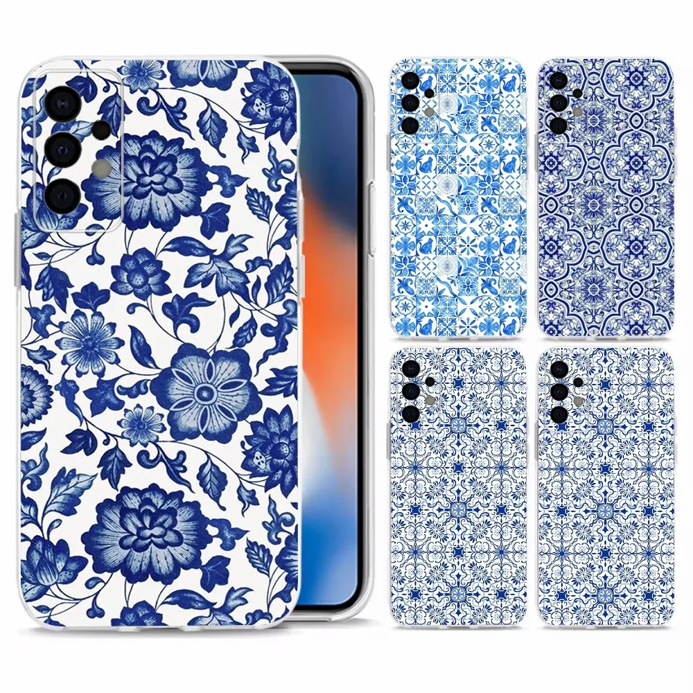 Blue white Porcelain Pattern Phone Case For Samsung Galaxy A71,70,52,40,51,31,A50,21S,30S,Note20ultra Transparent Cover
Blue white Porcelain Pattern Phone Case For Samsung Galaxy A71,70,52,40,51,31,A50,21S,30S,Note20ultra Transparent Cover