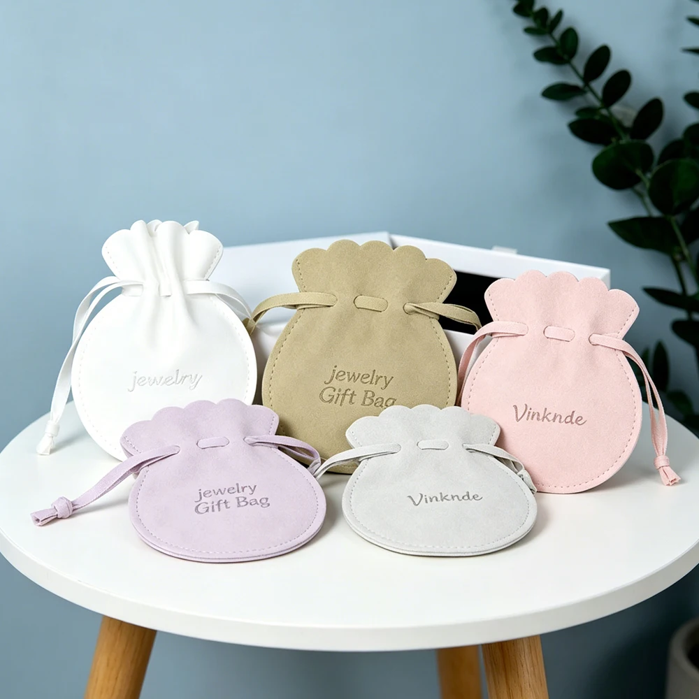 50/100Pcs Personalized Microfiber Jewelry Pouches Gourd Drawstring Packaging Earring Necklace Ring Bags Wedding Gift Storage
50/100Pcs Personalized Microfiber Jewelry Pouches Gourd Drawstring Packaging Earring Necklace Ring Bags Wedding Gift Storage