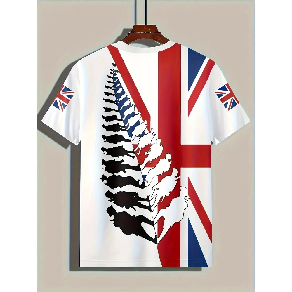 2025 Summer Men's and Women's 3D Printing Union Jack Fern Leaf Graphic Quick-drying T-shirts Unisex Outdoor Fitness Tees Tops
2025 Summer Men's and Women's 3D Printing Union Jack Fern Leaf Graphic Quick-drying T-shirts Unisex Outdoor Fitness Tees Tops