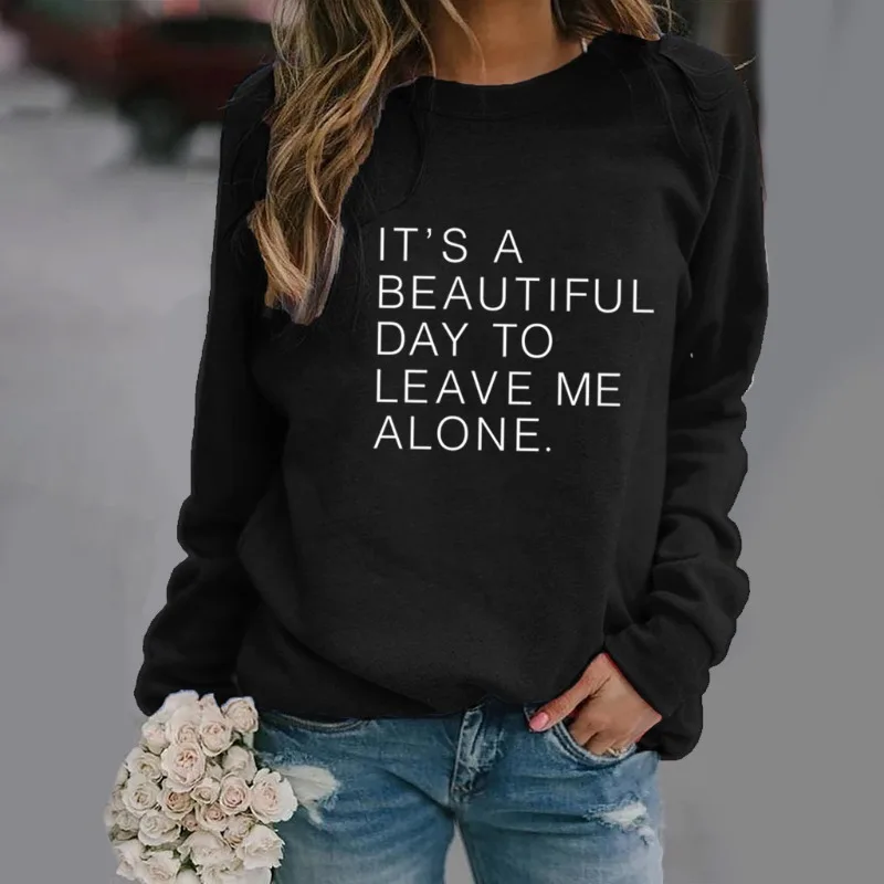 Letter Pattern Printed Long Sleeve Round Neck Hoodie Woman Sweatshirt Hoodies Women Streetwear Women Sweatshirts Clothes
Letter Pattern Printed Long Sleeve Round Neck Hoodie Woman Sweatshirt Hoodies Women Streetwear Women Sweatshirts Clothes