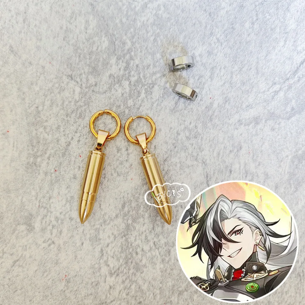 2024 New Honkai: Star Rail Boothill Cos Clip Ear Pins Cosplay Earrings Costume Anime Prop Jewelry Accessories
2024 New Honkai: Star Rail Boothill Cos Clip Ear Pins Cosplay Earrings Costume Anime Prop Jewelry Accessories