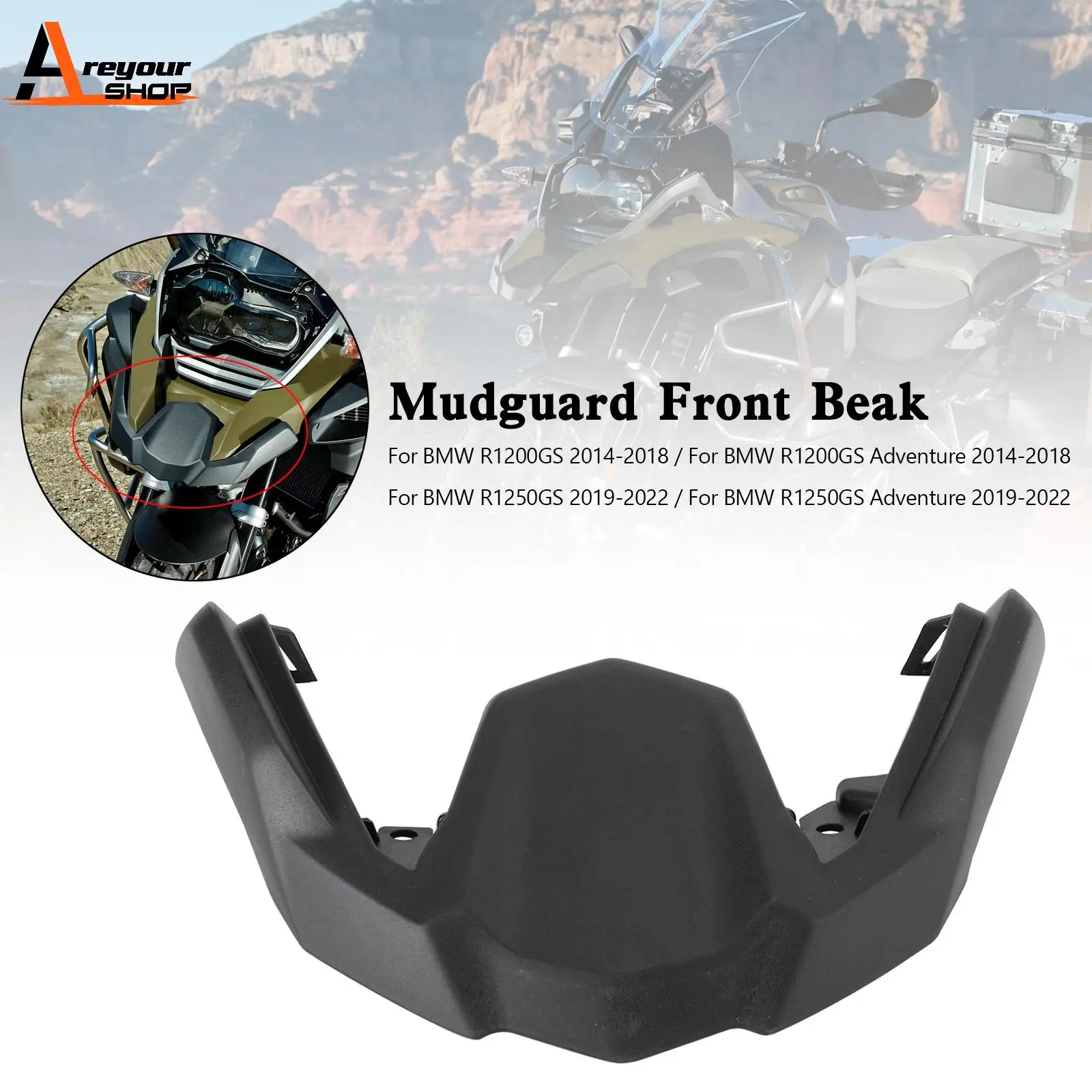 Areyourshop Mudguard Extension Front Beak Nose For BMW R1200 R1250 GS Adventure 2014 2015 2016 2017 2018 2019 2020 2021 2022
Areyourshop Mudguard Extension Front Beak Nose For BMW R1200 R1250 GS Adventure 2014 2015 2016 2017 2018 2019 2020 2021 2022