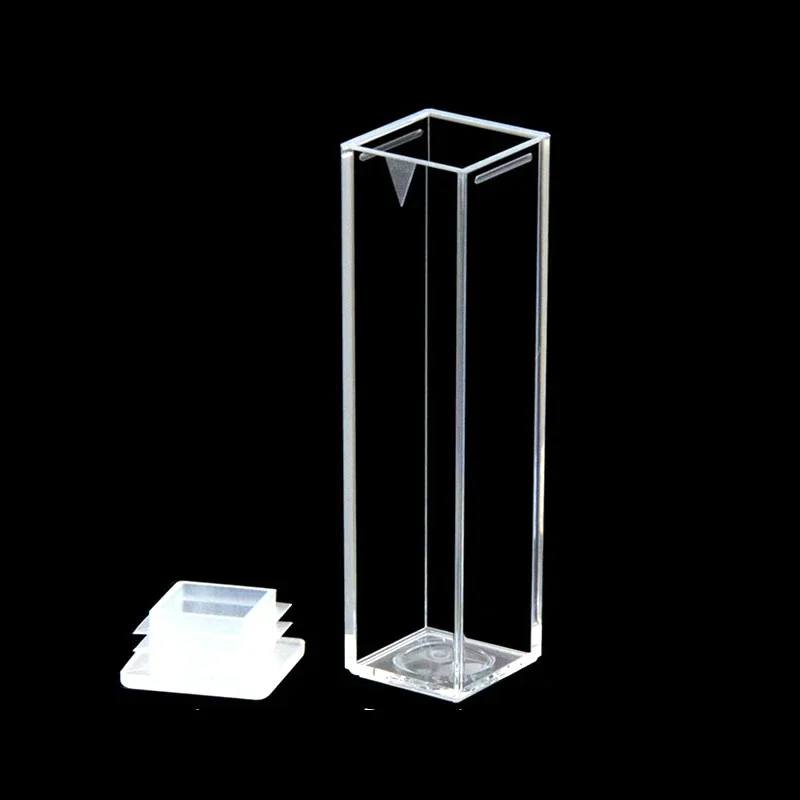 Plastic cuvette DTS0012 particle size sample cell particle size / imported 3.5ml Four side light transmission
Plastic cuvette DTS0012 particle size sample cell particle size / imported 3.5ml Four side light transmission