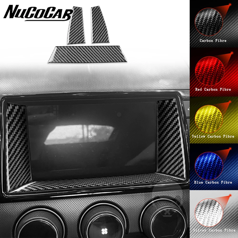 For Jaguar F-TYPE 2013-2024 Carbon Fiber Navigation display Panel Trim strip Car Interior Accessories Decorative Stickers
For Jaguar F-TYPE 2013-2024 Carbon Fiber Navigation display Panel Trim strip Car Interior Accessories Decorative Stickers