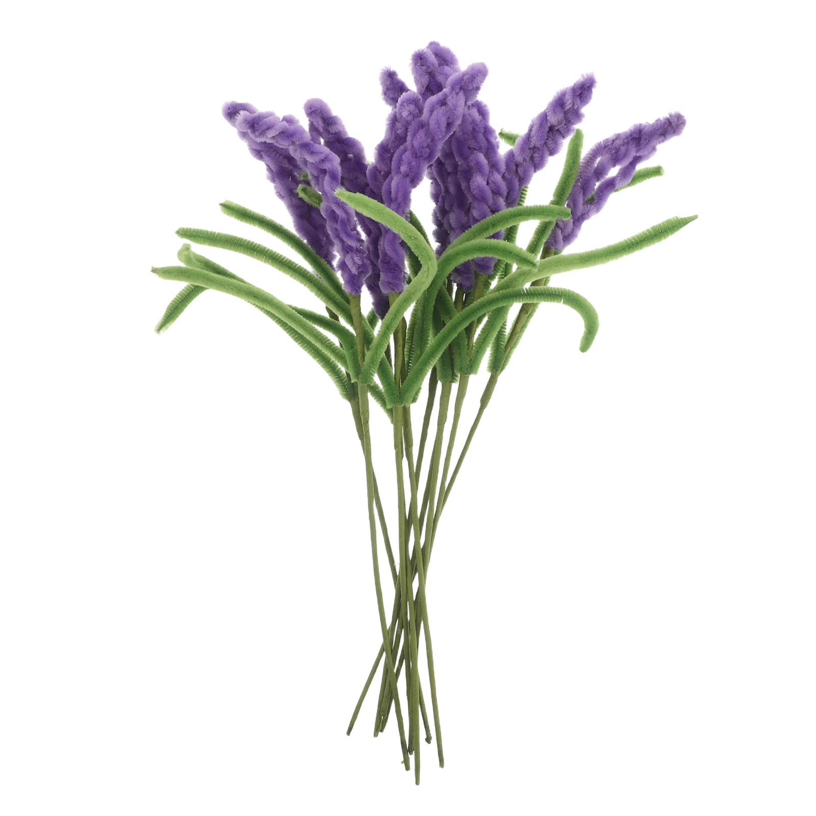 10Pcs Faux Lavender Stems Purple Pipe Cleaner Flowers Artificial Wedding Decor Party Centerpiece Simulation Lavender Bouquet
10Pcs Faux Lavender Stems Purple Pipe Cleaner Flowers Artificial Wedding Decor Party Centerpiece Simulation Lavender Bouquet