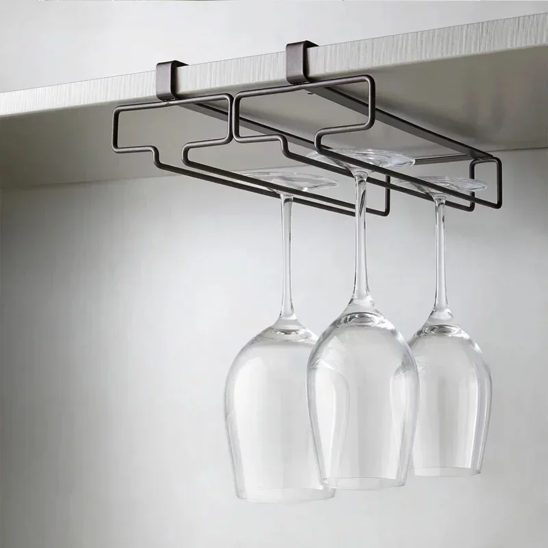 No Drilling Metal Wine Glass Holder - Stemware Rack for Under Cabinet Storage Kitchen Organization Kitchen/Bar Storage Supplies
No Drilling Metal Wine Glass Holder - Stemware Rack for Under Cabinet Storage Kitchen Organization Kitchen/Bar Storage Supplies