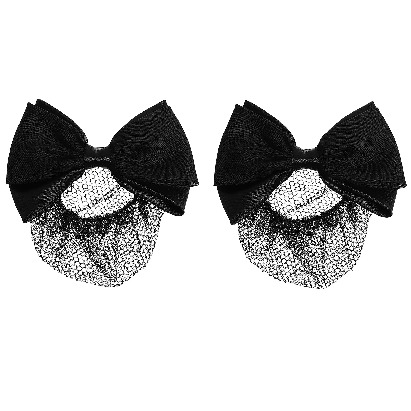 2pcs Hair Accessories Women Elegant Bow Tie Nets Bun Cover Classic Snood Mesh Daily Decor Work Party Hairstyle Tool
2pcs Hair Accessories Women Elegant Bow Tie Nets Bun Cover Classic Snood Mesh Daily Decor Work Party Hairstyle Tool