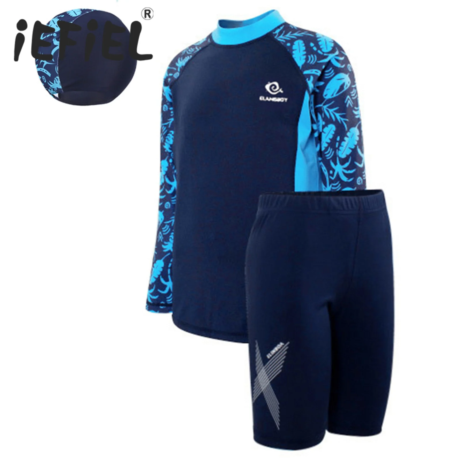 Kids Boys 3pcs Swimsuit Quick-Dry Swimwear Beachwear Sets Rash Guard Bathing Suit Long Sleeve Swim Tops with Hat Trunks Outfits
Kids Boys 3pcs Swimsuit Quick-Dry Swimwear Beachwear Sets Rash Guard Bathing Suit Long Sleeve Swim Tops with Hat Trunks Outfits