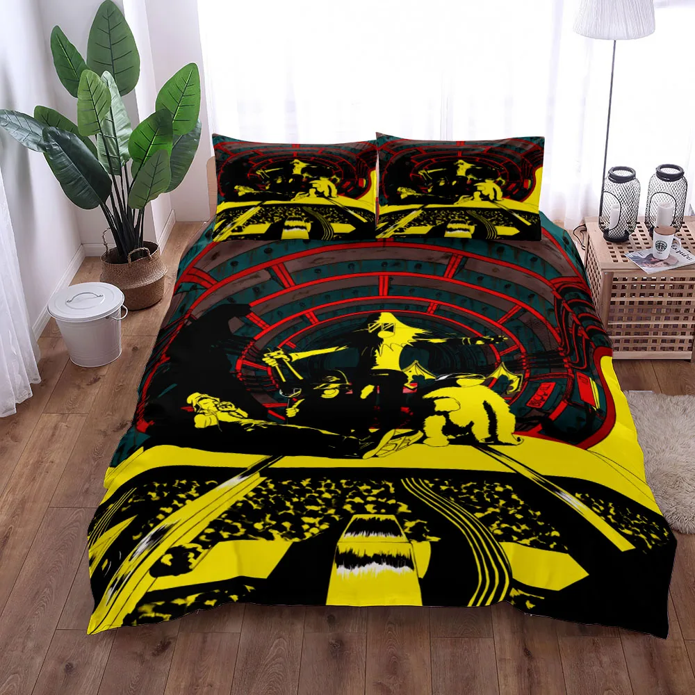 Tunnel Bound Duvet Cover Set King Queen Double Full Twin Single Size Bed Linen Set
Tunnel Bound Duvet Cover Set King Queen Double Full Twin Single Size Bed Linen Set