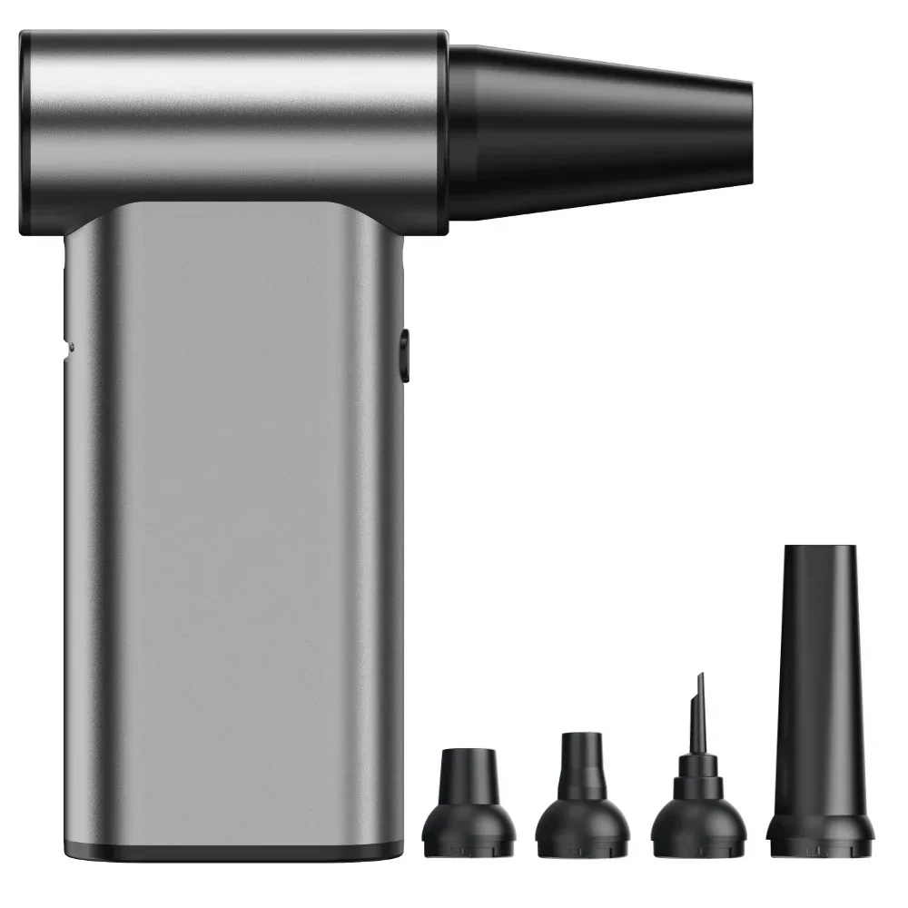 Вентилятор 3-скоростной Air Duster 130000 Электрический воздуходувка RPM Mini Jet Turbo Перезаряжаемый турбореактивный вентилятор со сжатым воздухом
Вентилятор 3-скоростной Air Duster 130000 Электрический воздуходувка RPM Mini Jet Turbo Перезаряжаемый турбореактивный вентилятор со сжатым воздухом