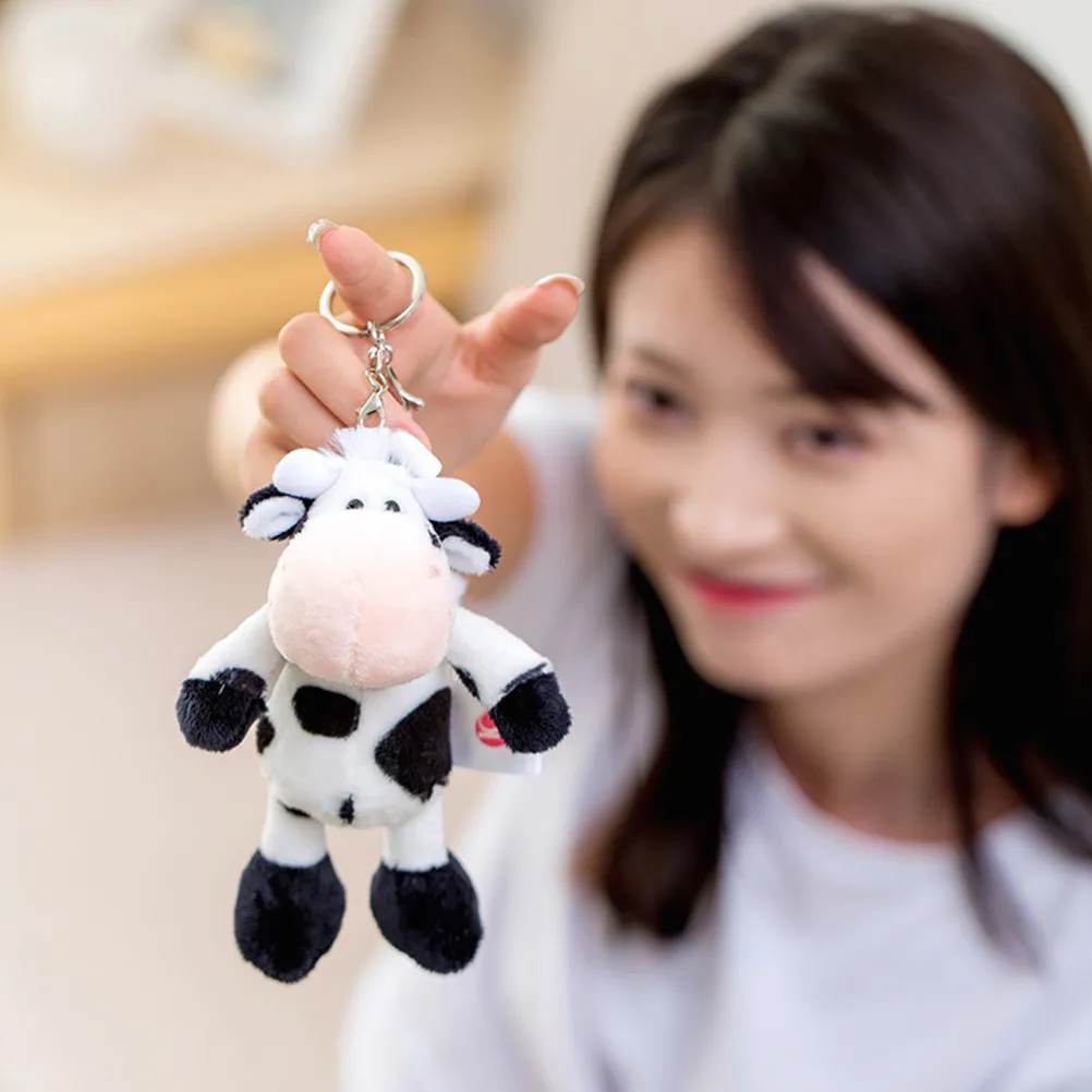 1Pcs Cute Cow Stuffed Animal Pendant Bag Hanging Decoration Party Ornament Keychain Gift for Kids Cow Toy
1Pcs Cute Cow Stuffed Animal Pendant Bag Hanging Decoration Party Ornament Keychain Gift for Kids Cow Toy