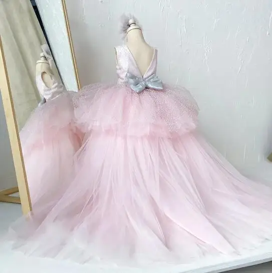New Pink Handmade Flower Girl Dress Party Kid Gown V Neck Princess Birthday Dresses Customise Color and Size Long Skirt
New Pink Handmade Flower Girl Dress Party Kid Gown V Neck Princess Birthday Dresses Customise Color and Size Long Skirt