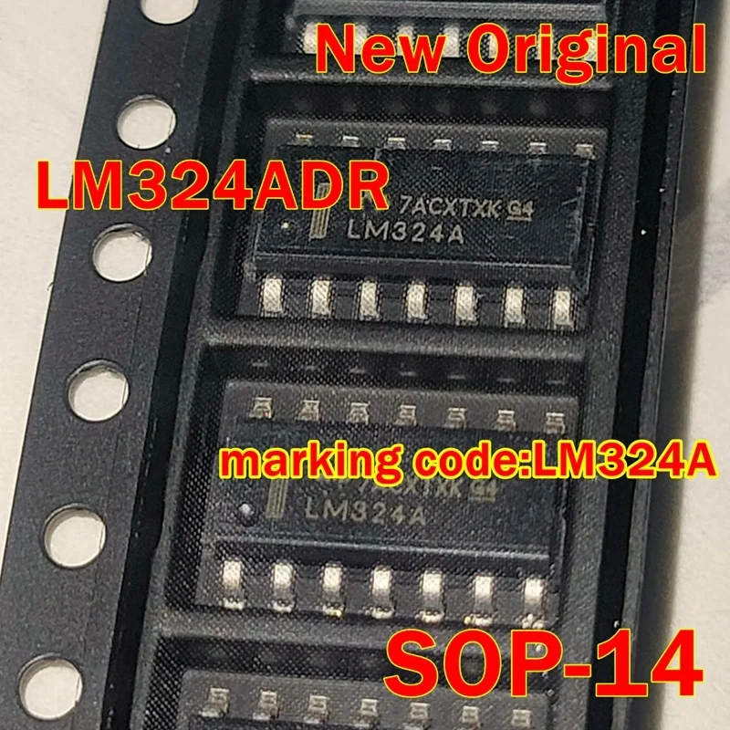 10pcs to 1000pcs LM324ADR SOP-14 New Original marking code:LM324A QUADRUPLE OPERATIONAL AMPLIFIERS
10pcs to 1000pcs LM324ADR SOP-14 New Original marking code:LM324A QUADRUPLE OPERATIONAL AMPLIFIERS