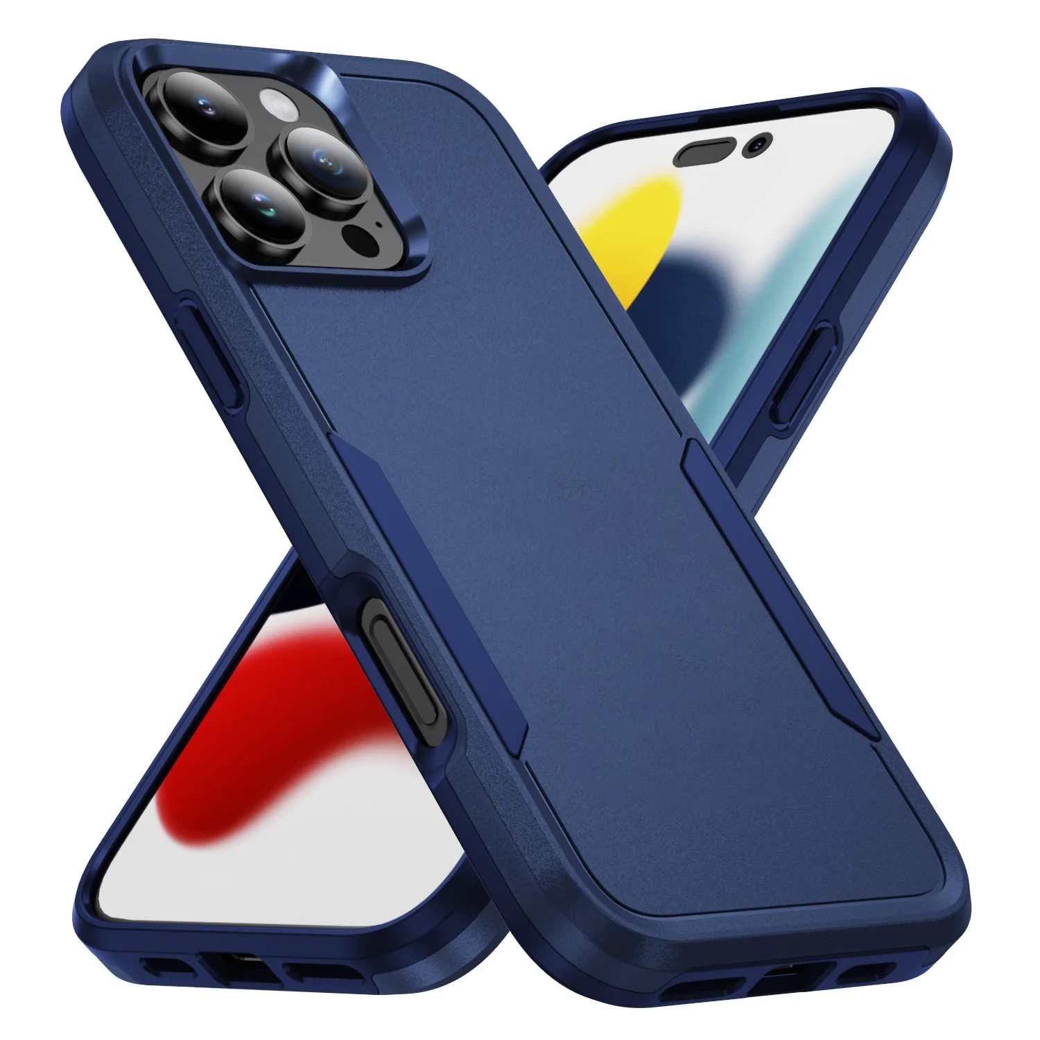 Shockproof Hybrid Heavy Duty Matte Hard Case For iPhone 16 Pro Max 15 14 13 12 11 XR X, Anti-Scratch Dual Layer Protective Cover
Shockproof Hybrid Heavy Duty Matte Hard Case For iPhone 16 Pro Max 15 14 13 12 11 XR X, Anti-Scratch Dual Layer Protective Cover