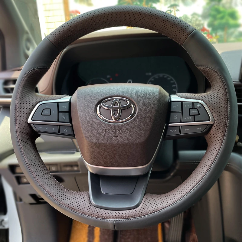 Для Toyota Sienna Granvia Crown KLUGER Highlander All Inclusive DIY чехол на руль сшитый вручную
Для Toyota Sienna Granvia Crown KLUGER Highlander All Inclusive DIY чехол на руль сшитый вручную