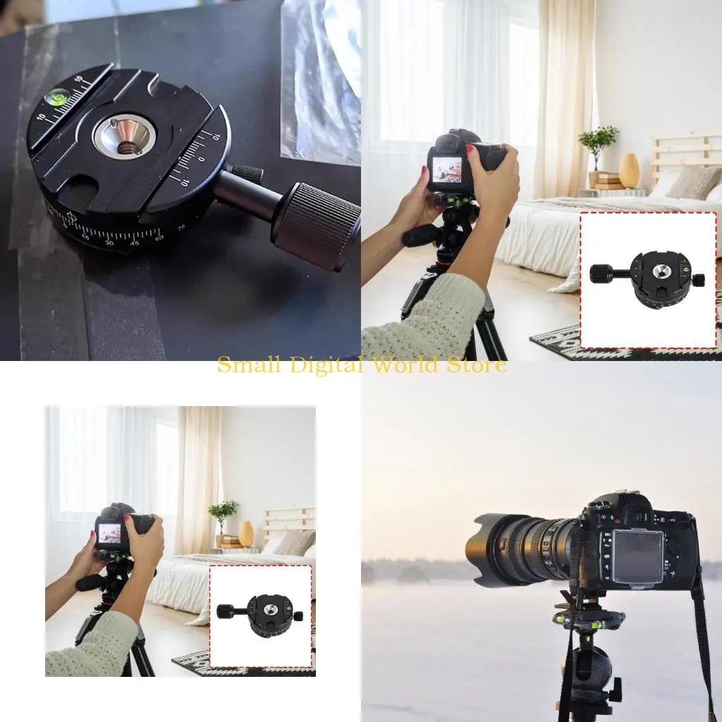 77UB Aluminum 360 Degree Panoramic Photography Accessories Camera Tripod Head Mount
77UB Aluminum 360 Degree Panoramic Photography Accessories Camera Tripod Head Mount
