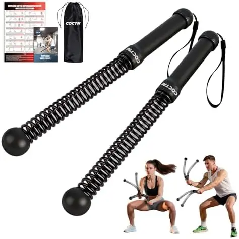 Portable Weighted Ropeless Battle Ropes for Home Gym with Poster, Strength & HIIT Training
Portable Weighted Ropeless Battle Ropes for Home Gym with Poster, Strength & HIIT Training