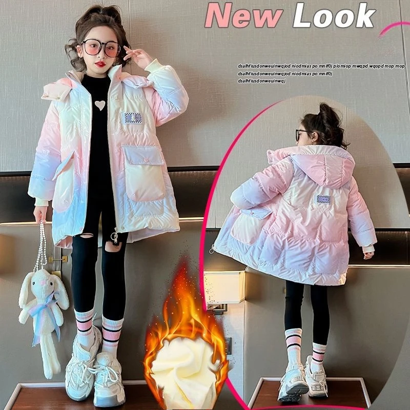 Новая зимняя пуховая хлопковая куртка для девочек, непромокаемая куртка с капюшоном, детская верхняя одежда, одежда для подростков от 5 до 14 лет, детская парка, зимний комбинезон
Новая зимняя пуховая хлопковая куртка для девочек, непромокаемая куртка с капюшоном, детская верхняя одежда, одежда для подростков от 5 до 14 лет, детская парка, зимний комбинезон